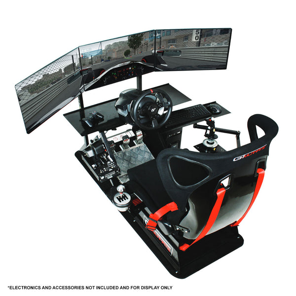 GTtrack Playstation Edition Racing Simulator Cockpit - Billionaire