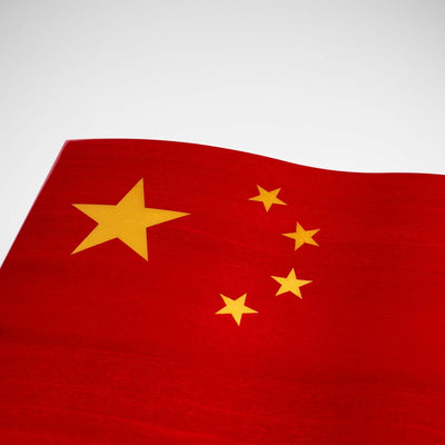 Linley China Wavy Flag Keepsake Box - Details