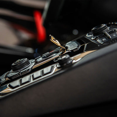 CARA Paris Lamborghini Aventador Gold Ignition Switch Cover