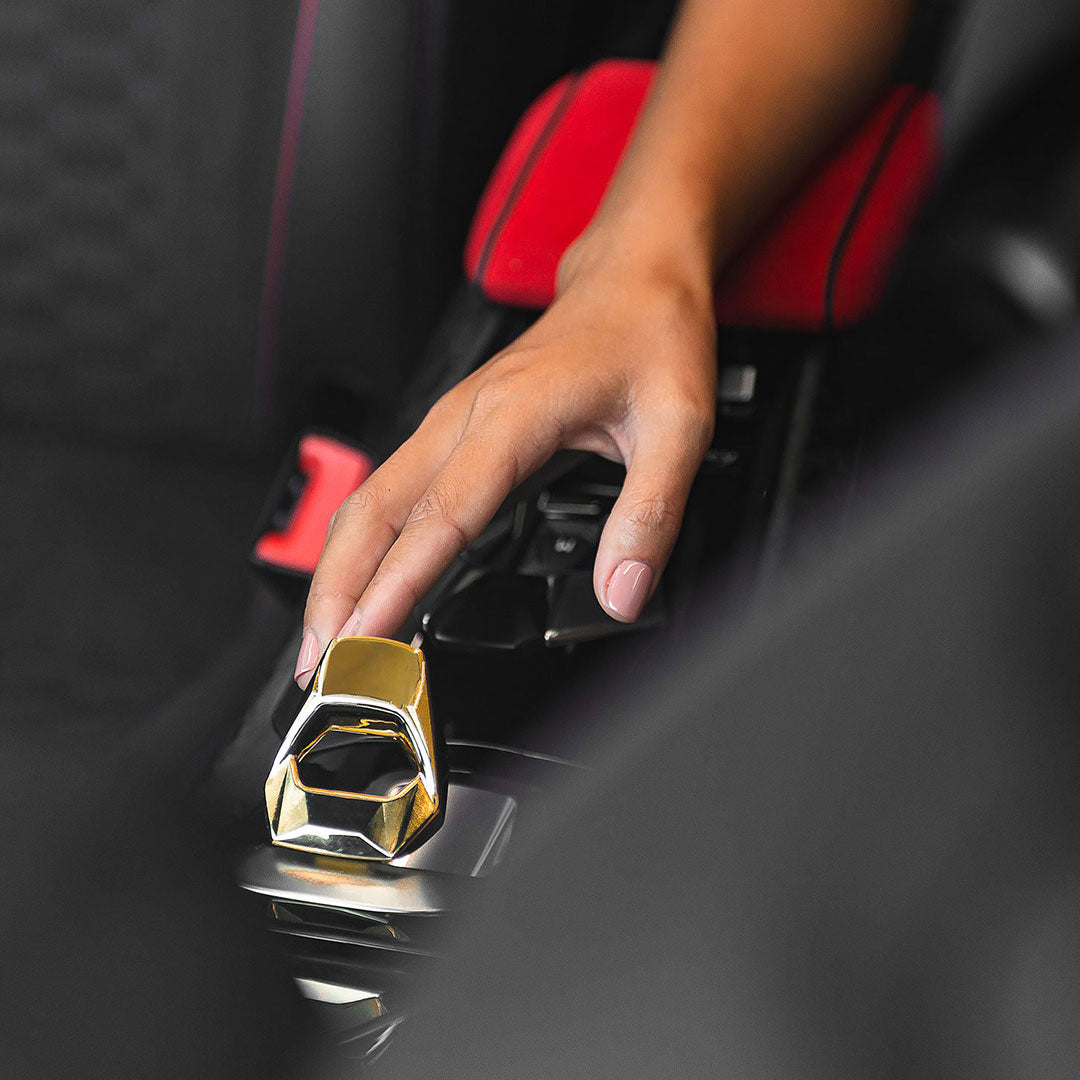 CARA Paris Lamborghini Huracán Gold Ignition Switch Cover