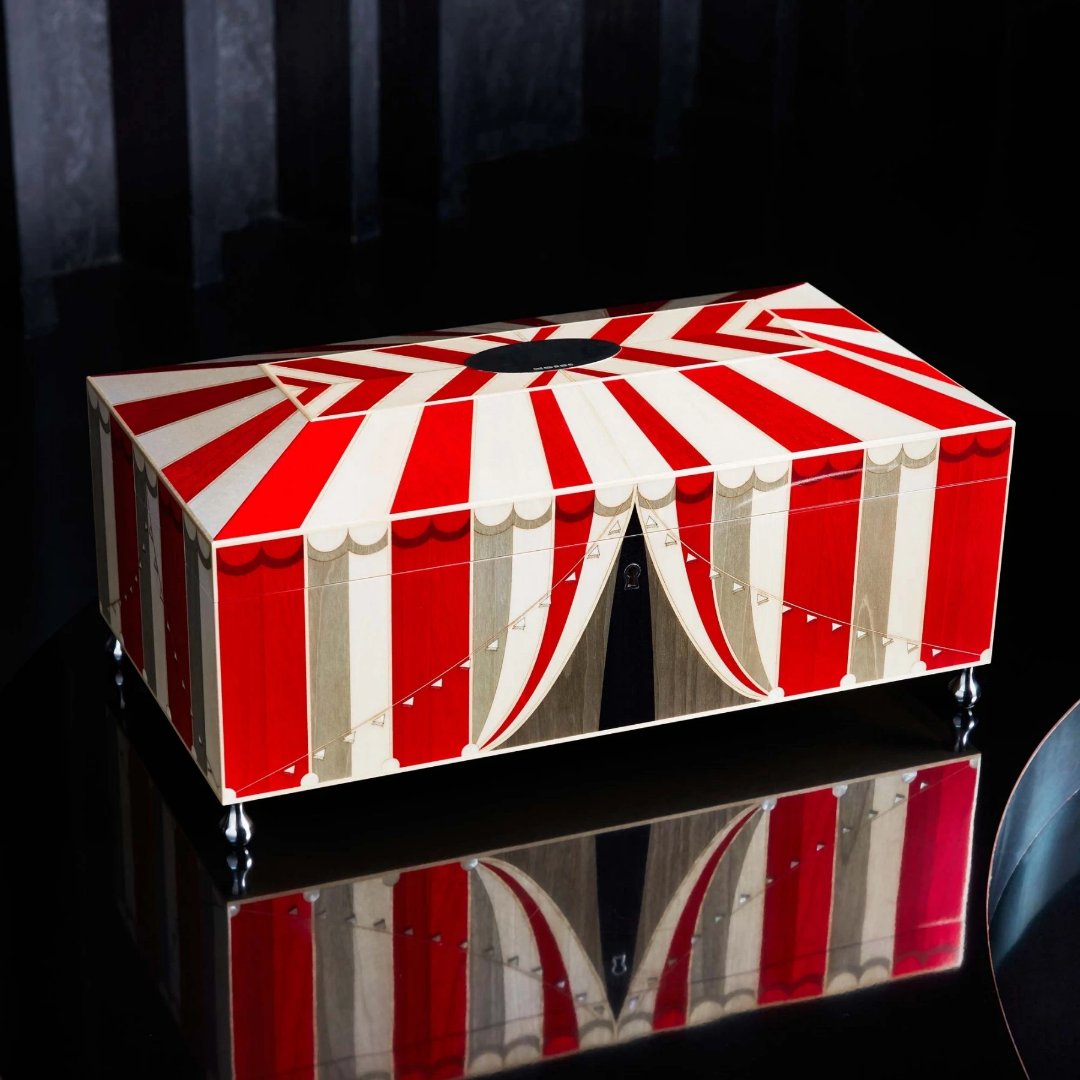 Linley Circus Jewellery Box - Luxury Wooden Gift Engraving