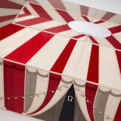 Linley Circus Jewellery Box - Luxury Wodden Gift Details