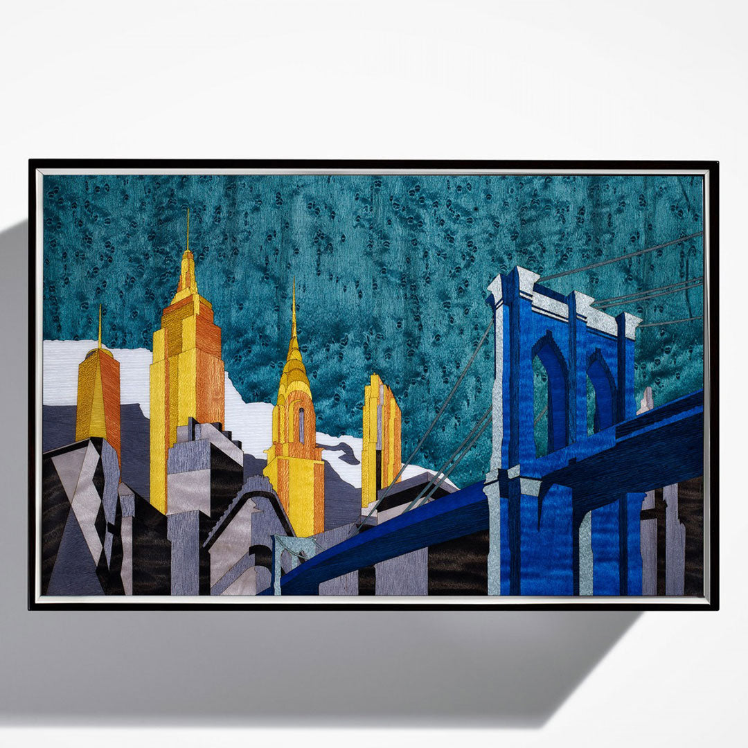 LINLEY New York Skyline Box - Humidor/Jewellery Box