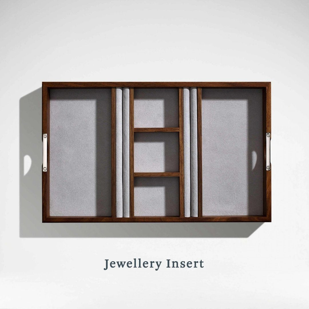 Linley Dubai Skyline Box -  Luxury Wooden Gift Humidor/Jewellery Box Insert