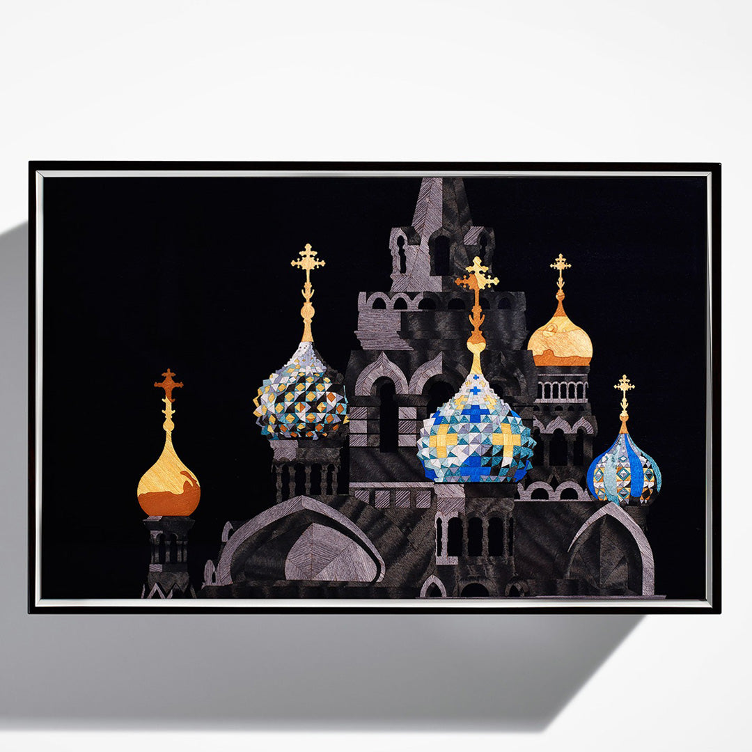 Linley St Petersburg Skyline Box - Luxury Wooden Gift Humidor/Jewellery Box Engraved