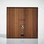 Linley Henley Watch Winder - Luxury Wooden Walnut Back Box
