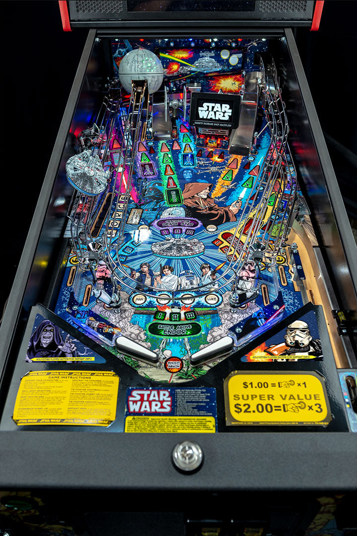 Buy Star Wars Comic Art Pinball Machine by Stern Online at $5499