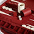 Linley Mayfair Backgammon Game Red Leather - Details