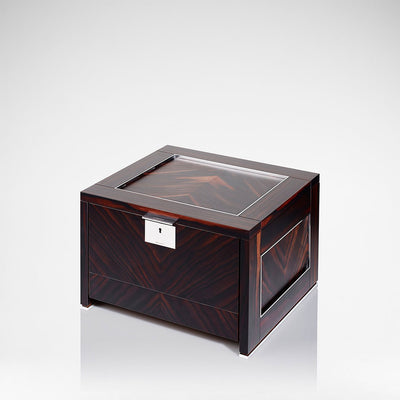 Linley Optima Box - Luxury Wooden Macassar Ebony Keepsake Engraved